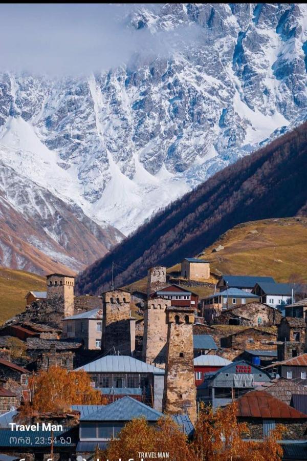 Ushguli Hotel Riho Esterno foto