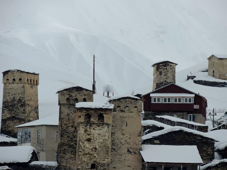 Ushguli Hotel Riho Esterno foto